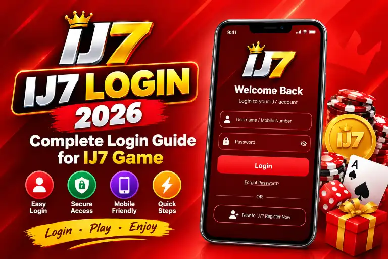 IJ7 Login 2026 complete login guide for IJ7 Game